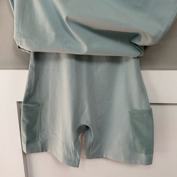 NWT Girlfriend Collective Glass Bianca One Shoulder Dress - Picture 7 of 10